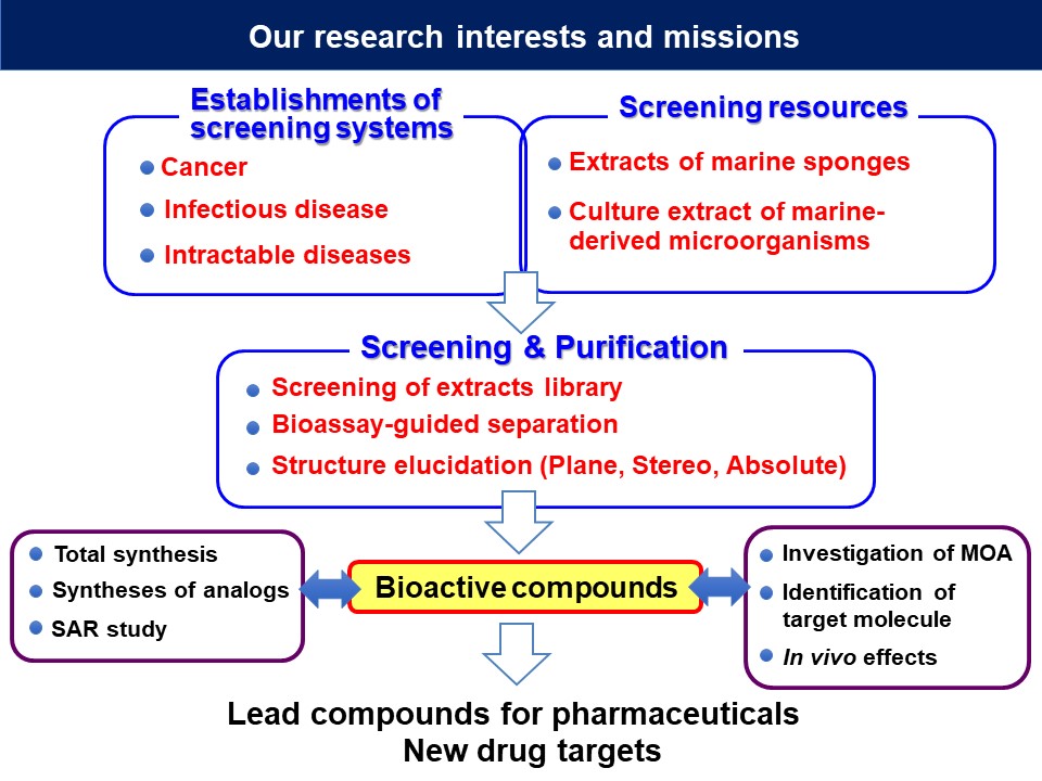 Our research interests